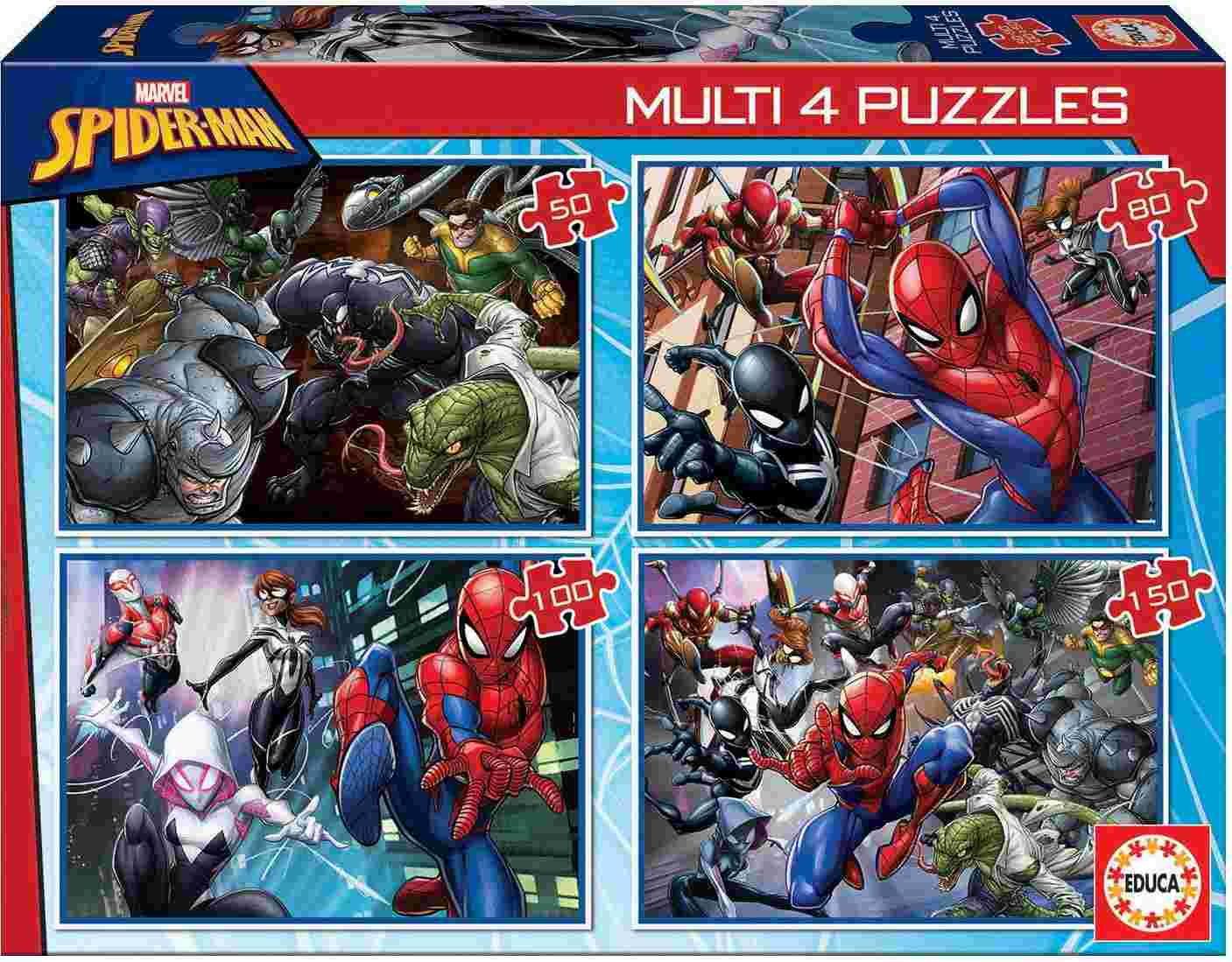 Puzzles progresivos Marvel Spiderman